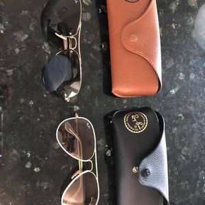 Ray ban aviator sunglasses